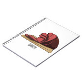 Carnet Illustration de jambon (Côté gauche)