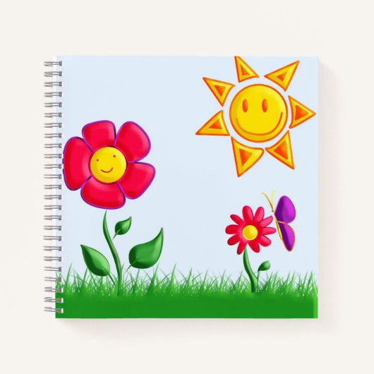 Carnet Illustration de jardin (Devant)