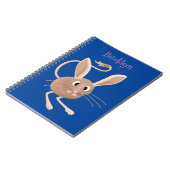 Carnet Illustration de jerboa aux longues oreilles (Côté gauche)