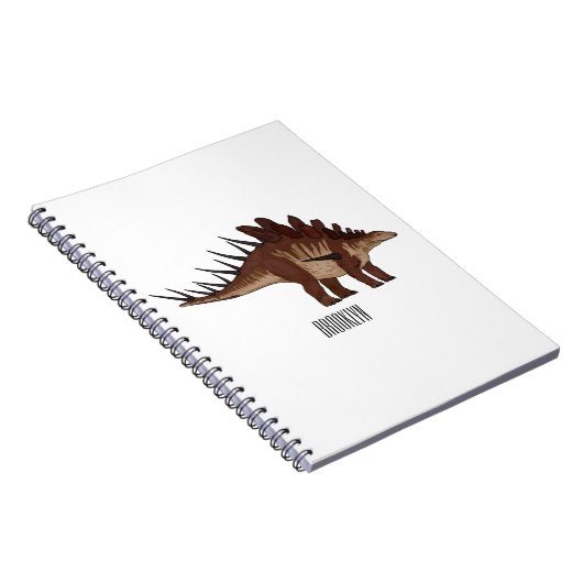 Carnet Illustration de Kentrosaurus (Côté Droit)