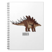 Carnet Illustration de Kentrosaurus (Devant)