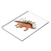 Carnet Illustration de Kentrosaurus (Côté gauche)