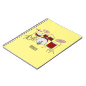 Carnet Illustration de kit de batterie (Côté gauche)