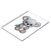 Carnet Illustration de koala du dessin animé (Côté gauche)