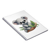Carnet Illustration de koala du dessin animé (Côté Droit)