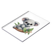 Carnet Illustration de koala du dessin animé (Côté gauche)
