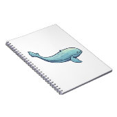 Carnet Illustration de la baleine à dessin (Côté Droit)