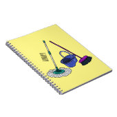 Carnet Illustration de la bande dessinée Broom & mop (Côté Droit)