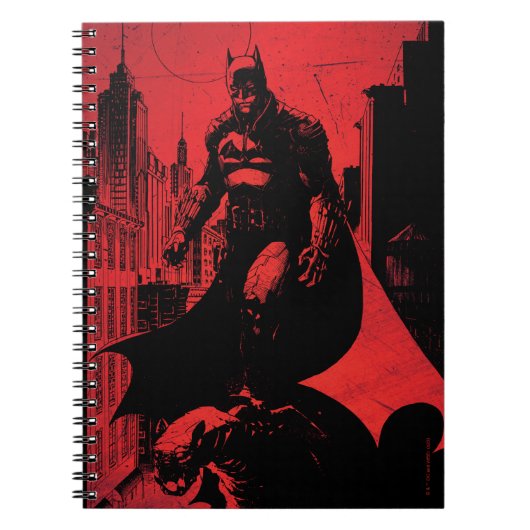 Carnet Illustration de la bande dessinée de Batman (Devant)