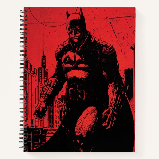 Carnet Illustration de la bande dessinée de Batman (Devant)