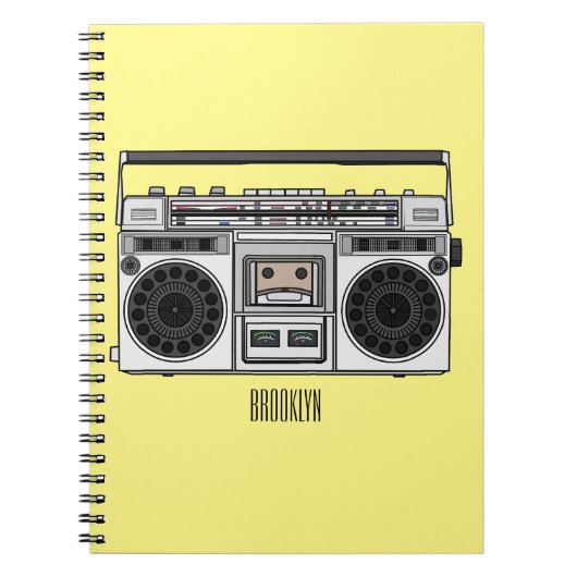Carnet Illustration de la bande dessinée radio (Devant)