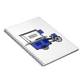 Carnet Illustration de la charrette alimentaire (Côté Droit)