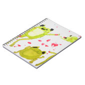 Carnet Illustration de la grenouille mûre (Côté gauche)