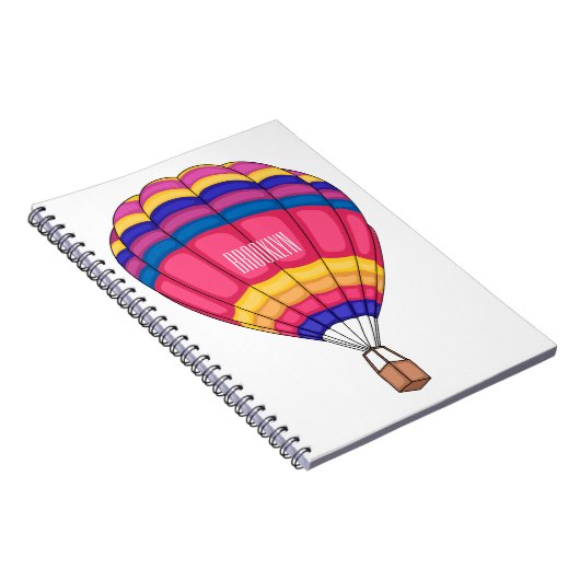 Carnet Illustration de la montgolfière (Côté Droit)