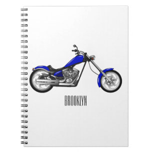 Carnet Illustration de la moto à hélico
