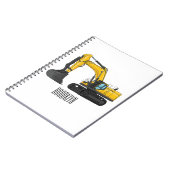 Carnet Illustration de la pelle Crawler (Côté gauche)