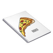 Carnet Illustration de la pizza (Côté Droit)