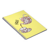 Carnet Illustration de la série Teacup (Côté Droit)