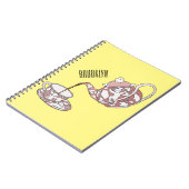 Carnet Illustration de la série Teacup (Côté gauche)