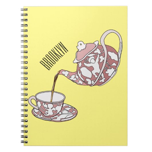 Carnet Illustration de la série Teacup (Devant)