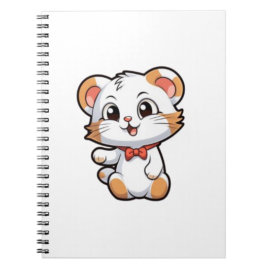 Carnet Illustration de la souris de dessin (Devant)