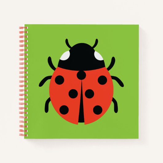 Carnet Illustration de Ladybug (Devant)