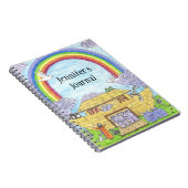 Carnet Illustration de l'Arche de Messe Noah éléphants hi (Côté Droit)