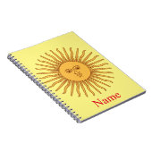 Carnet Illustration de l'art face soleil Thunder_Cove (Côté Droit)