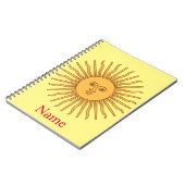 Carnet Illustration de l'art face soleil Thunder_Cove (Côté gauche)