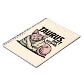 Carnet Illustration de l'attitude du zodiaque du chat Sph (Côté gauche)