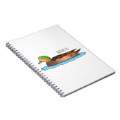 Carnet Illustration de l'esturgeon américain (Côté Droit)