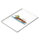 Carnet Illustration de l'esturgeon américain (Côté gauche)