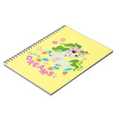 Carnet Illustration de licorne mignonne #2 (Côté gauche)