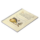 Carnet Illustration de l'insecte du fruit du papillon (Côté gauche)