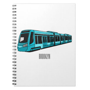 Carnet Illustration de locomotive électrique