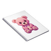 Carnet Illustration de l'ours de dessin (Côté Droit)