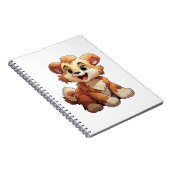 Carnet Illustration de l'ours de dessin (Côté Droit)