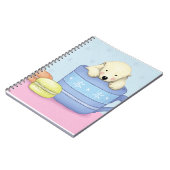 Carnet Illustration de l'ours polaire mou (Côté gauche)