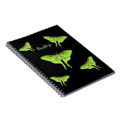 Carnet Illustration de Luna Moth (Côté Droit)