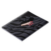 Carnet Illustration de main cachée sous un hijab étoilé (Côté gauche)