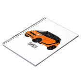 Carnet Illustration de micro-voiture (Côté gauche)