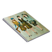 Carnet Illustration de mode vintage des années 1930 (Côté Droit)