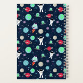 Carnet Illustration de motif spatial (Verso)