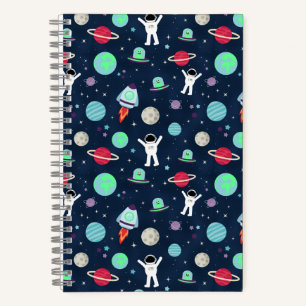 Carnet Illustration de motif spatial
