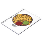 Carnet Illustration de Nachos (Côté gauche)