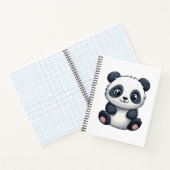 Carnet Illustration de panda de dessin animé (Intérieur)