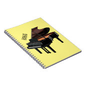 Carnet Illustration de piano (Côté Droit)