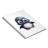 Carnet Illustration de pingouin de dessin (Côté Droit)