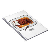 Carnet Illustration de poitrine de dinde rôtie (Côté Droit)