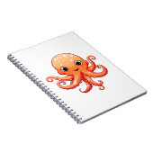 Carnet Illustration de poulpe de dessin (Côté Droit)